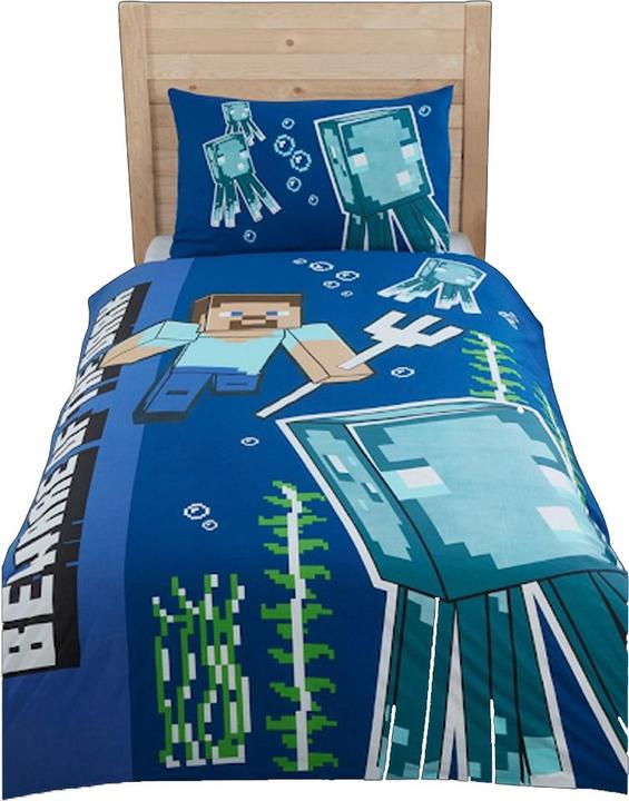 Minecraft Beware Of The Dark Einzelbett BettwäscheSet