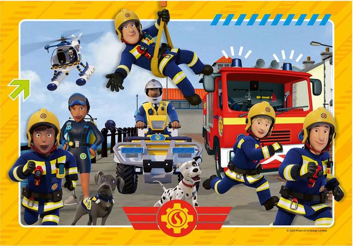 Actual product image Ravensburger Children's puzzle 12001031 - Rescue is coming - 2x12 piece Fireman Sam puzzle for children from (24 pieces)