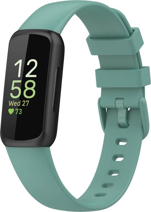Cover-Discount Fitbit Inspire 3 - Siliconen vervangende polsband Groen (Silicone)