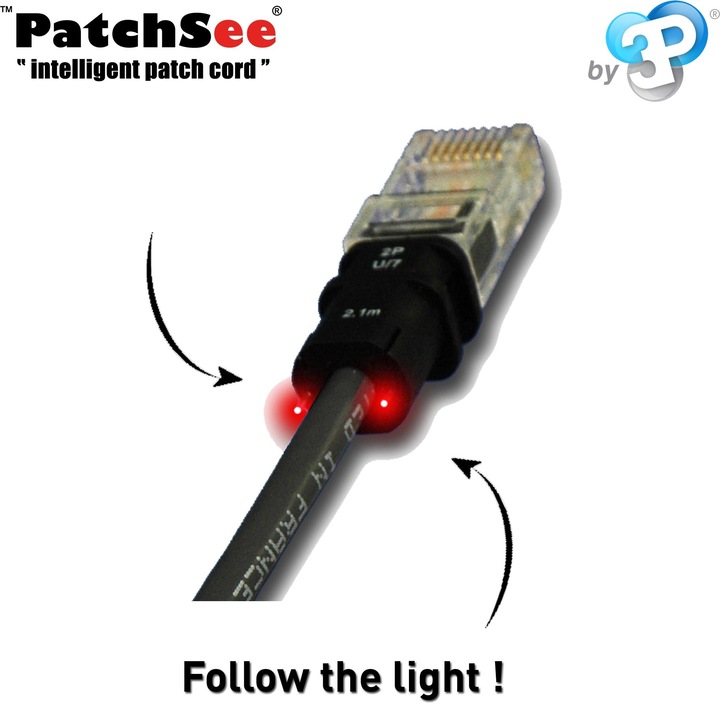 Produktbild PatchSee Netzwerkkabel (UTP, CAT6a, 7.90 m)