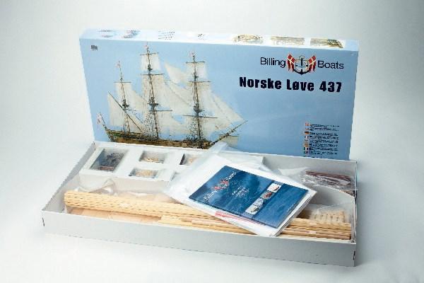 Image du produit Billing Boats Norske Løve 1:75 - Coque en bois - (428326)