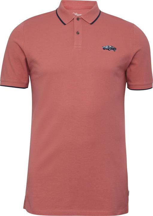 Produktbild S.Oliver Polo-Shirt Poloshirt aus Piqué mit Stickerei und Ford®-Artwork (XXL)