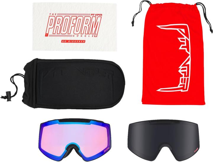 Immagine prodotto Pit Viper Il Proform Gogglé Il Sole di Pesca