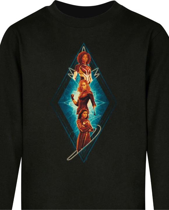 Immagine prodotto Absolute Cult Bambini The Marvels - Maniche lunghe Diamond Trio - 135635 (146, 152)