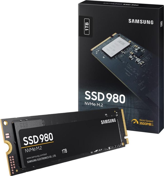 Actual product image Samsung SSD 980 (1000 GB, M.2 2280)