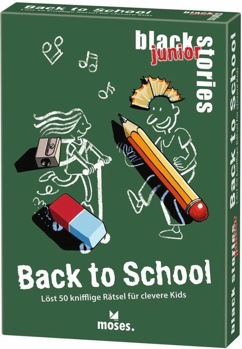 Produktbild black stories junior Back to School (Deutsch)