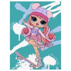 Ideyka Malen nach Zahlen - Tweens LOL Skate Dance