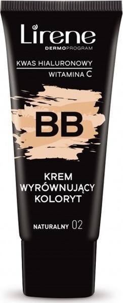 Lirene Bb Cream Leveling The Colour With Hyaluronic Acid And Vitamin C 02 - Natural 30ml (02 Natural)
