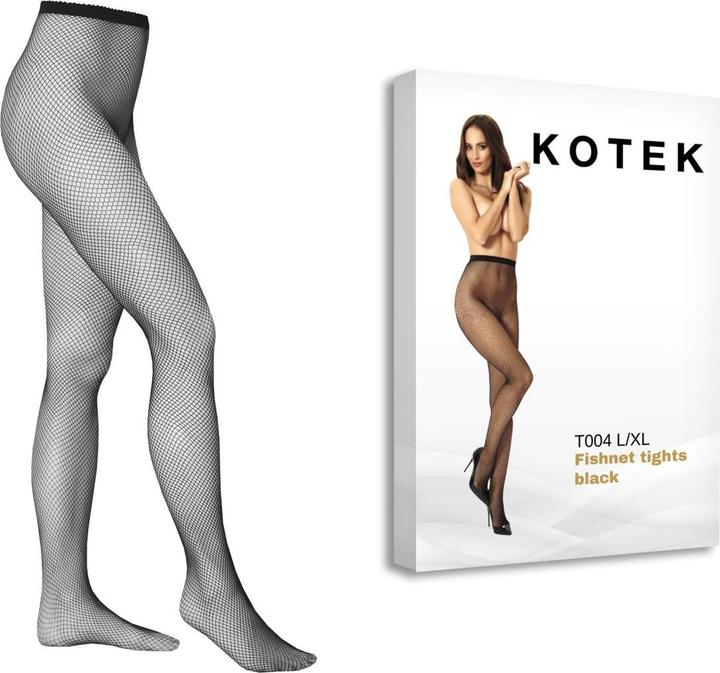 Produktbild Kotek KO T004 fishnet tights black L/XL (XL)