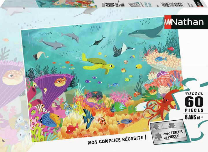 Immagine prodotto Nathan Pezzi XXL - Animali marini (60 pezzi)