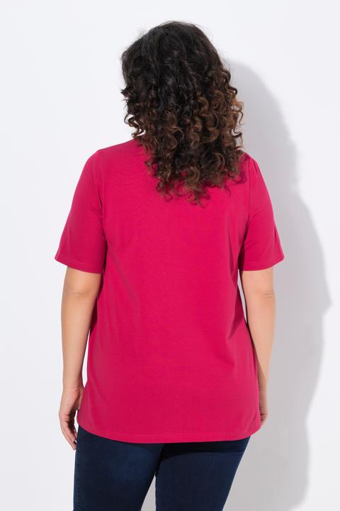 Produktbild Ulla Popken T-Shirt, A-Linie, Rundhalsausschnitt, Halbarm (46, 48)