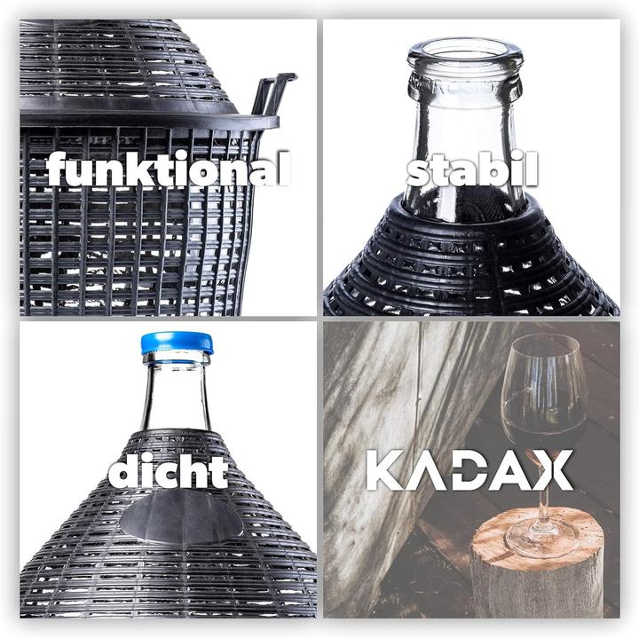 Produktbild Kadax Gärballon mit Korb (5 l)