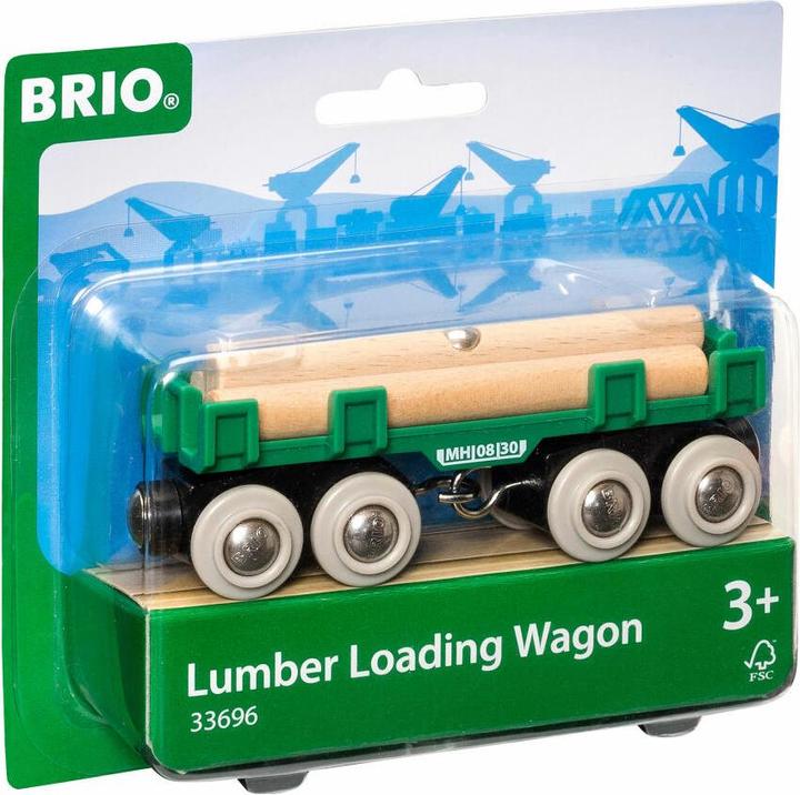 Actual product image Brio Timber wagon