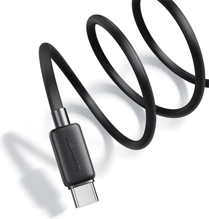 Produktbild Usams Cable KY Series US-SJ701 60W USB-C to USB-C 3m black (3 m, 60 W)