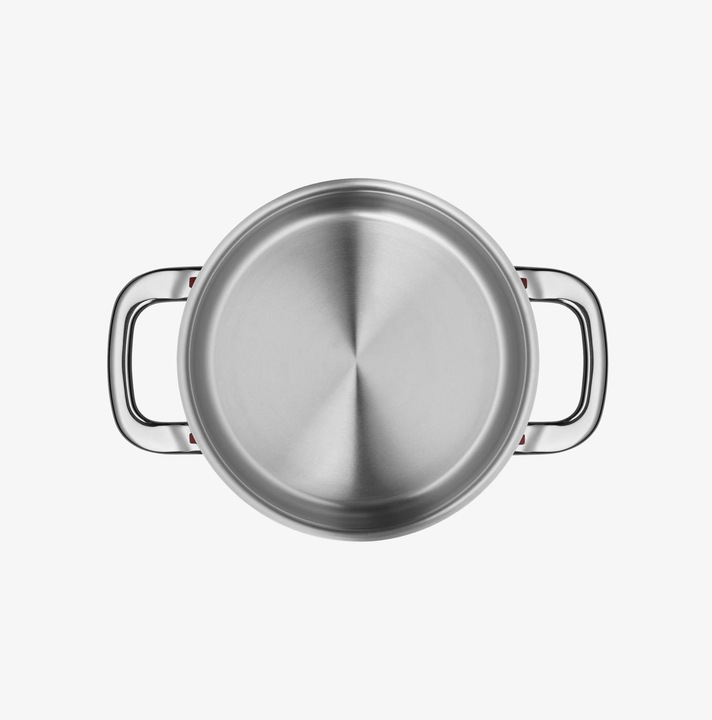 Produktbild WMF Bratentopf PREMIUM ONE silberfarben (20 cm, Bräter + Schmortopf, Kochtopf, Edelstahl)