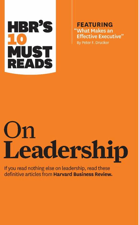 Actual product image HBR's 10 Must Reads on Leadership (English, Daniel Goleman, Bill George, Peter F. Printer, 2011)