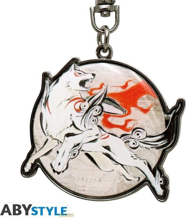 Actual product image ABYstyle Portachiavi Okami : Amaterasu (AX2)