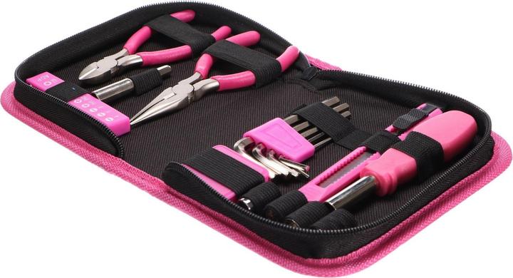 Actual product image Sixtol HOME PINK 26 Tool Set (26 pieces)