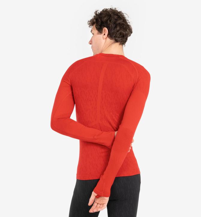 Immagine prodotto Kipsta Maglia funzionale da calcio da donna/uomo a maniche lunghe - Keepdry rosso (S)