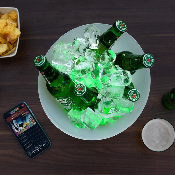 Actual product image InnovaGoods Sonice ice bucket and party speakers