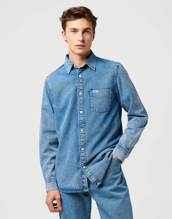 Immagine prodotto Wrangler Jeanshemd 1 Pkt Shirt (L)