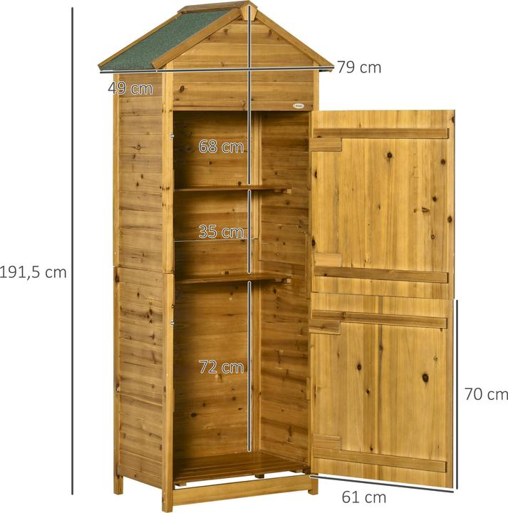 Immagine prodotto Outsunny Capanno degli attrezzi