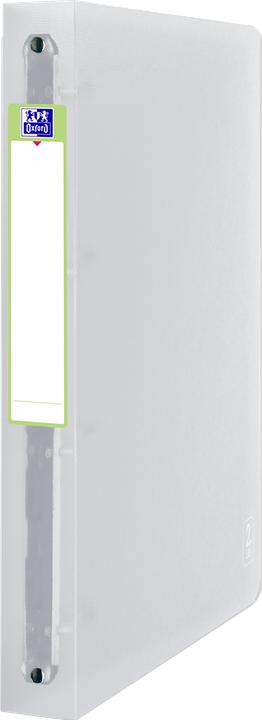 Actual product image Elba Ring binder "2nd Life", DIN A4, 4-ring, PP, colourless Cover made of 100% recycled PP, spine width: (A4+, 40 mm, 1 Piece)