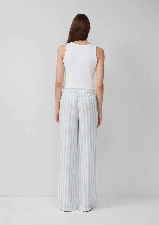 Image du produit S.Oliver Hose Leichte Leinenmix-Hose mit Elastikbund (46)