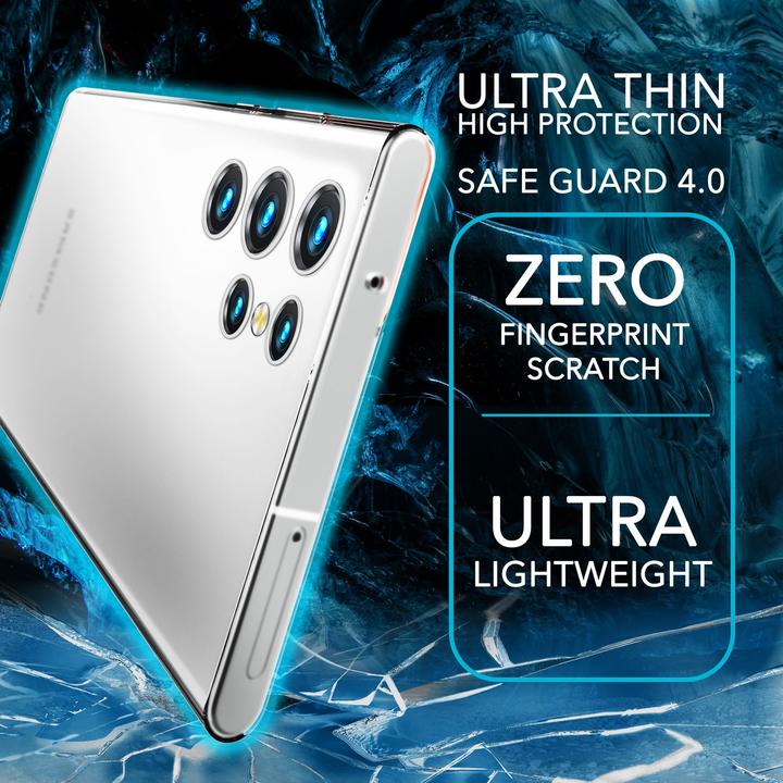 Produktbild Nalia Extrem Dünnes 0,3mm Hardcase mit 2x Displayschutz (Samsung Galaxy S23 Ultra)