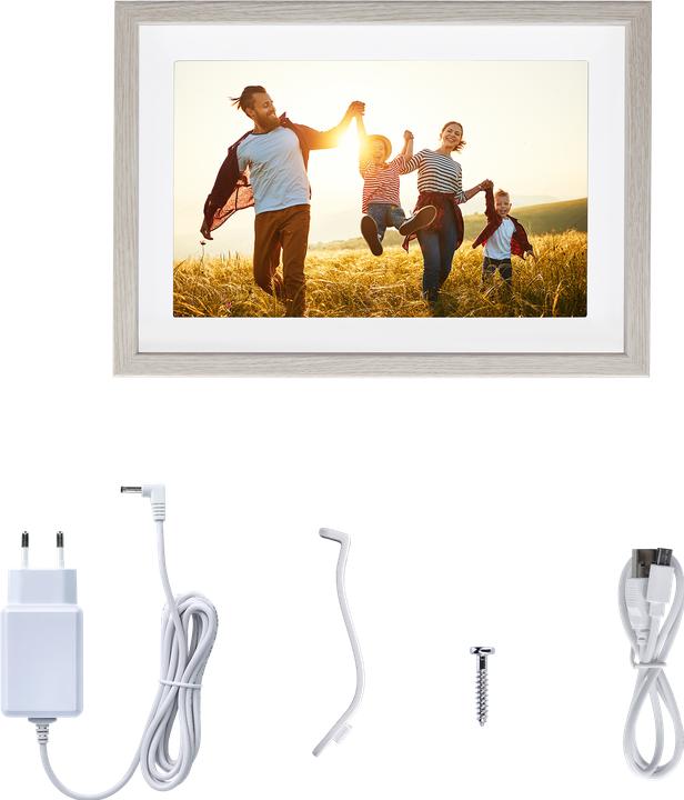 Immagine prodotto Rollei Smarter Bilderrahmen | 10,1" Diagonale | WiFi | Frameo App | Modell 108 (10.10", 1280 x 800 pixel)