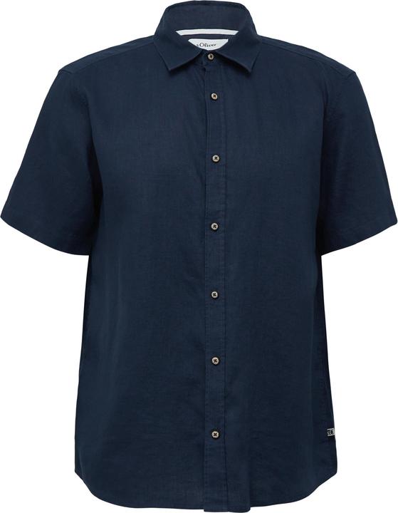 Image du produit S.Oliver Hemd Regular Fit: Leichtes Kurzarmhemd aus 100% Leinen (XXL)