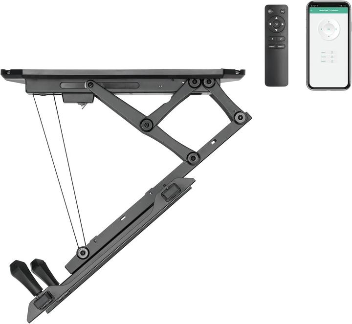 Actual product image Maclean UCHWYT DO TV ELEKTRYCZNY SUFITOWY 32 -70 35KG MC-880T (Ceiling, 35 kg, 32" - 70")