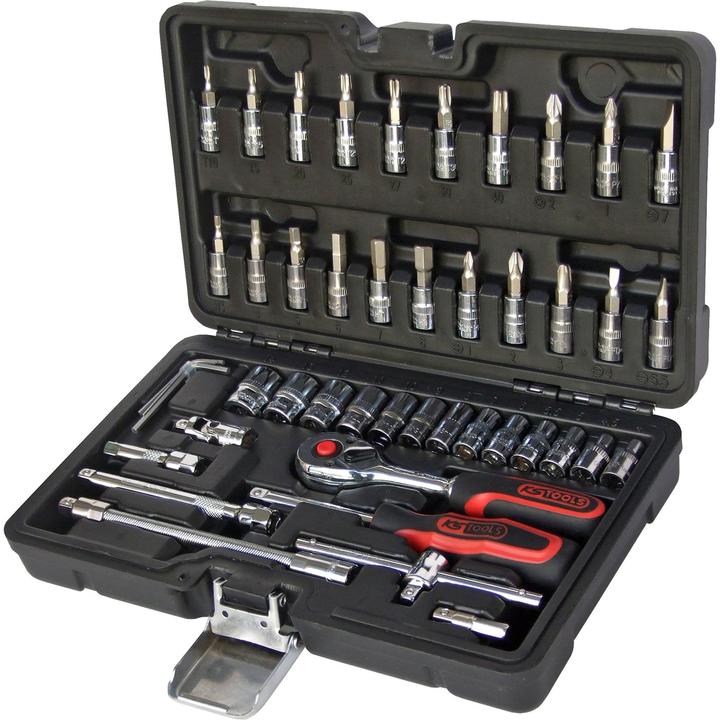 Immagine prodotto KS Tools 1/4" CHROMEplus Steckschlüssel-Satz (6 mm, 12 mm, 14 mm, 10 mm, 7 mm, 11 mm, 3 mm, 5 mm, 8 mm, 9 mm, 13 mm, 4 mm)