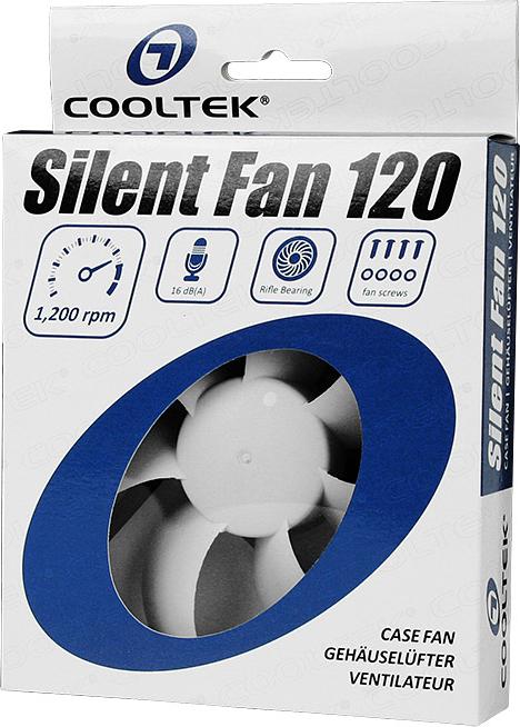 Image du produit Cooltek Ventilateur silencieux 120*120*25 1200RPM (120 mm, 1 x)