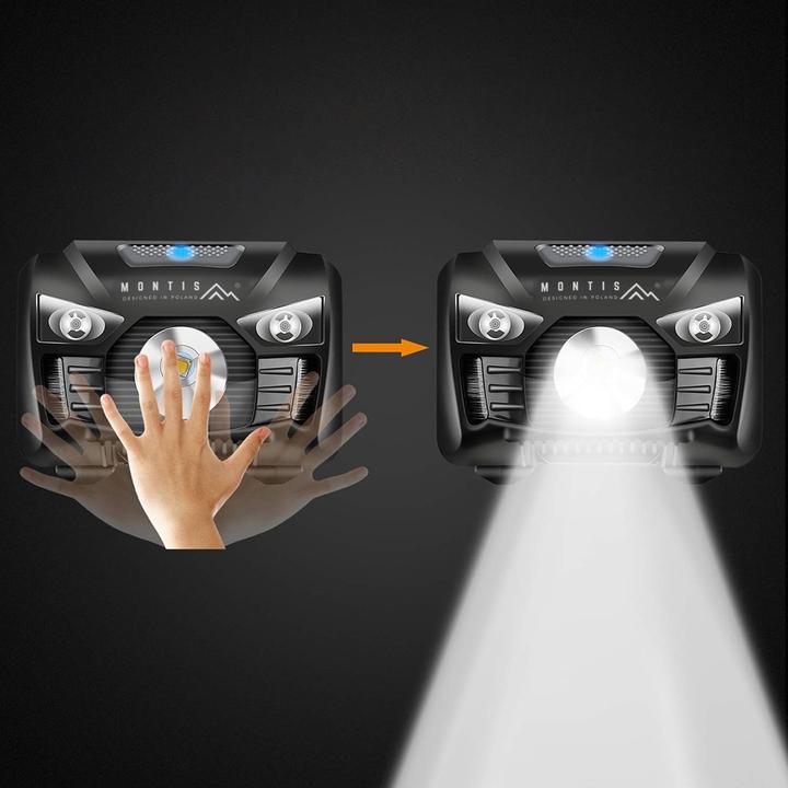 Image du produit Montiss Lampe frontale MT-002 (100 lm)