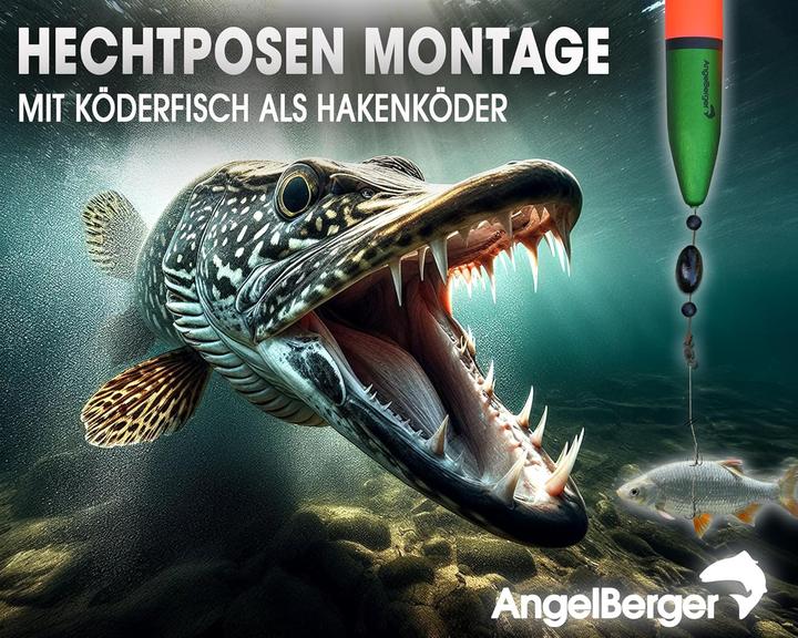Immagine prodotto Angel Set da pesca per lucci (Set da pesca, 230 cm)