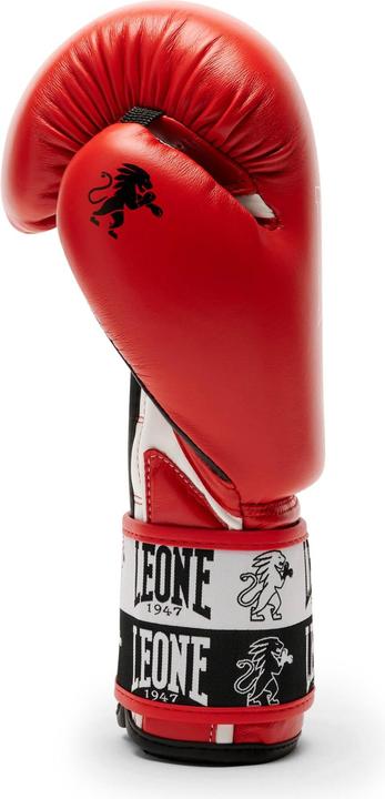 Actual product image Leone Iconic Boxing Gloves Red GN208 (16 OZ, One size)