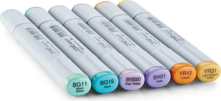 Produktbild Copic Pale Pastels (6x)