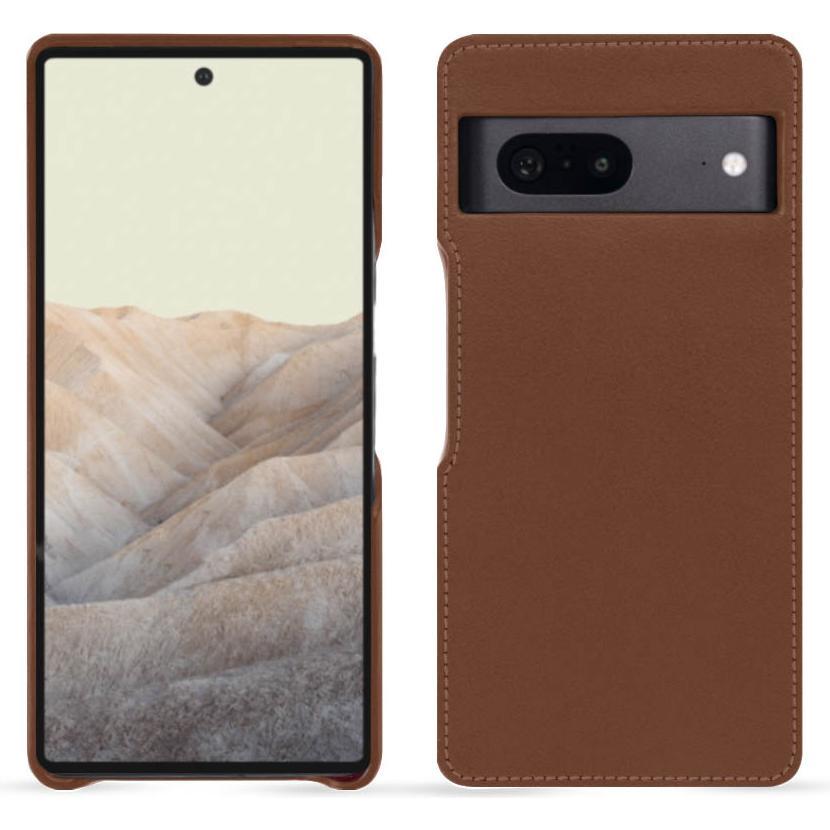 Thumbnail - Noreve Lederschutzhülle (Google Pixel 7), Smartphone Hülle, Braun