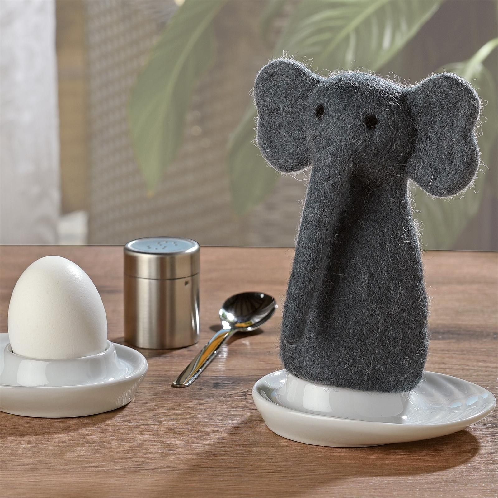 Thumbnail - Cilio Eierwärmer, Eierbecher, Grau