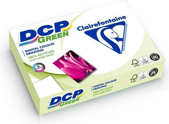 Produktbild Clairefontaine DCP Green 250 g A 4 Recyclingpapier 125 Blatt (250 g/m², 125 x, A4)