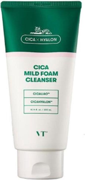 Immagine prodotto VT Cosmetics Vt Cosmetic Cica Mild Foam Cleanser 300ml (Schiuma detergente, 300 ml)