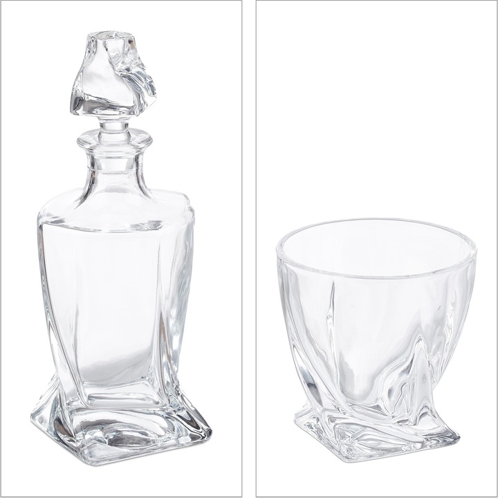 Actual product image Relaxdays Da-whisky set (8 dl, 1 x, Whisky glass)