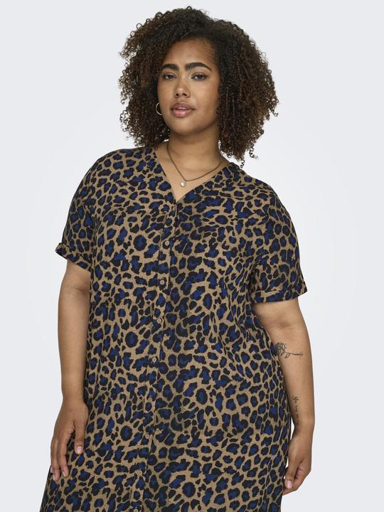 Actual product image Only Carbaboost Life S/S Shirt Dress Aop (44)