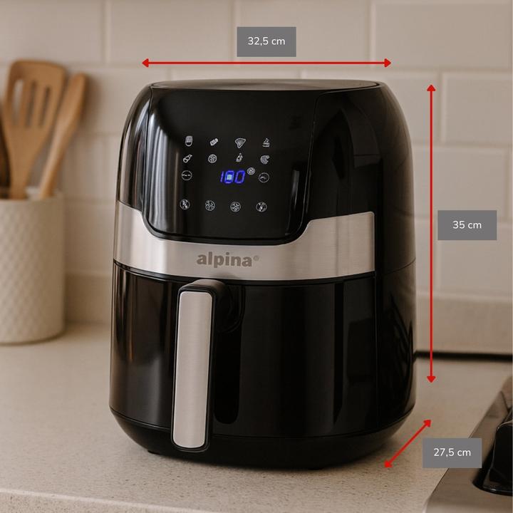 Produktbild alpina Air Fryer 230V 3.5L 1400W digi