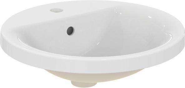 Actual product image Ideal Standard Fitted washbasin Connect 48 cm white E504201 (480 mm, 480 mm)