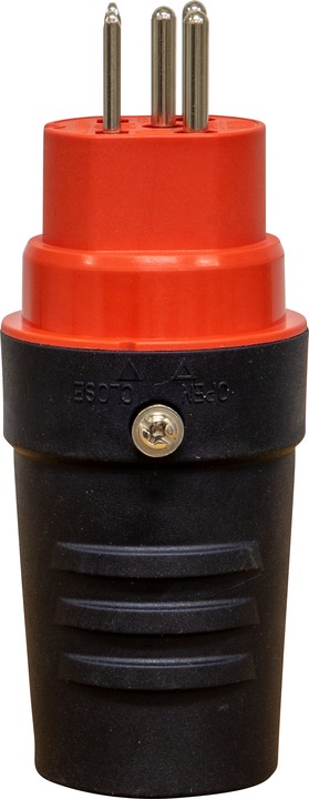 Actual product image Brennenstuhl Protective contact plug T15 230/400V/10A, IP55 *CH* (Type 15)