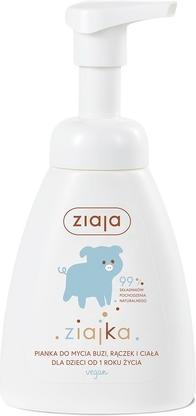 Actual product image Ziaja Washing foam for face. hands and body (Wash Foam) 250 ml (250 ml)