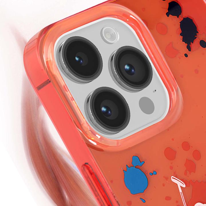 Actual product image U.S. Polo H3442 Splatter Horse Case (Apple iPhone 14 Pro)