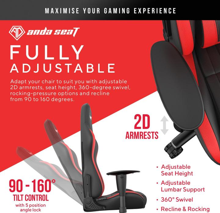 Produktbild Anda seaT Jungle Black & Red